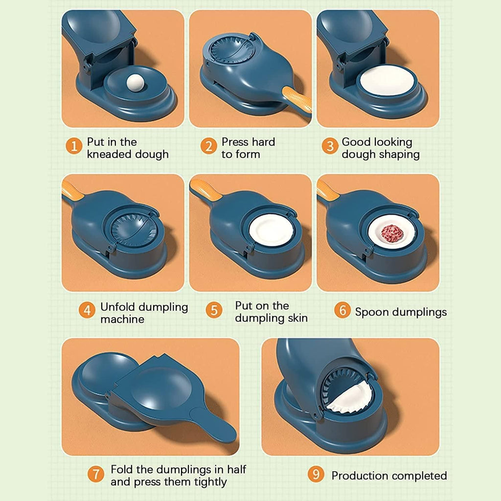 2 in 1 Dumpling Momo, Pastry Maker - Cartina.in